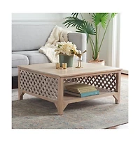 Squall Square 1 Shelf Coffee Table