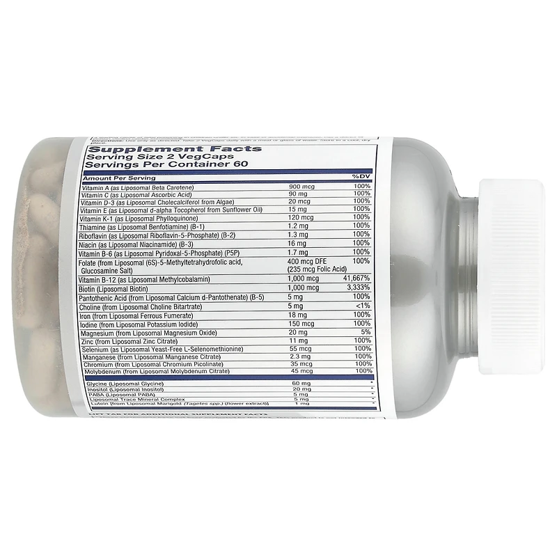 Solaray High Potency Women's Liposomal Multivitamin