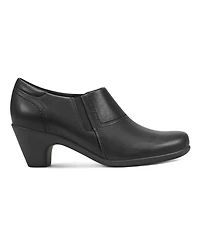 Easy Spirit Women's Caine Side Zipper Block Heel Shooties