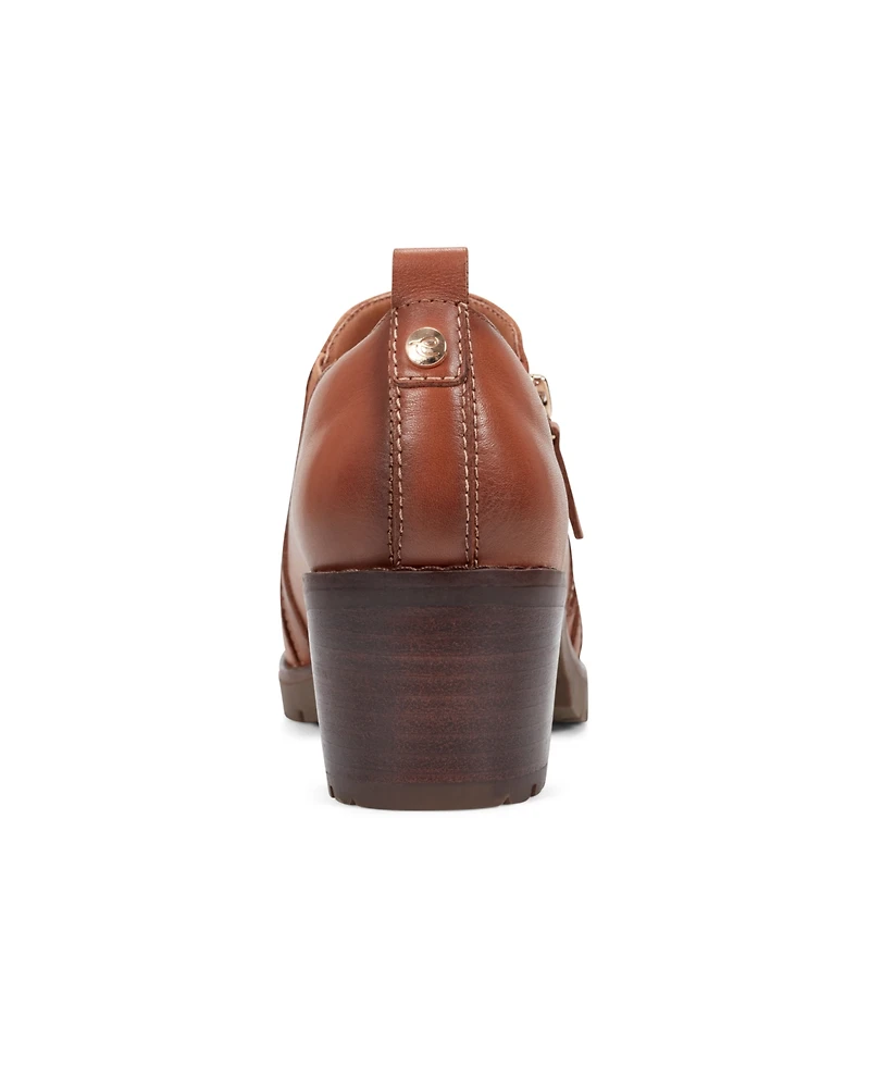 Easy Spirit Women's Cosa Eflex Side Zip Block Heel Shooties