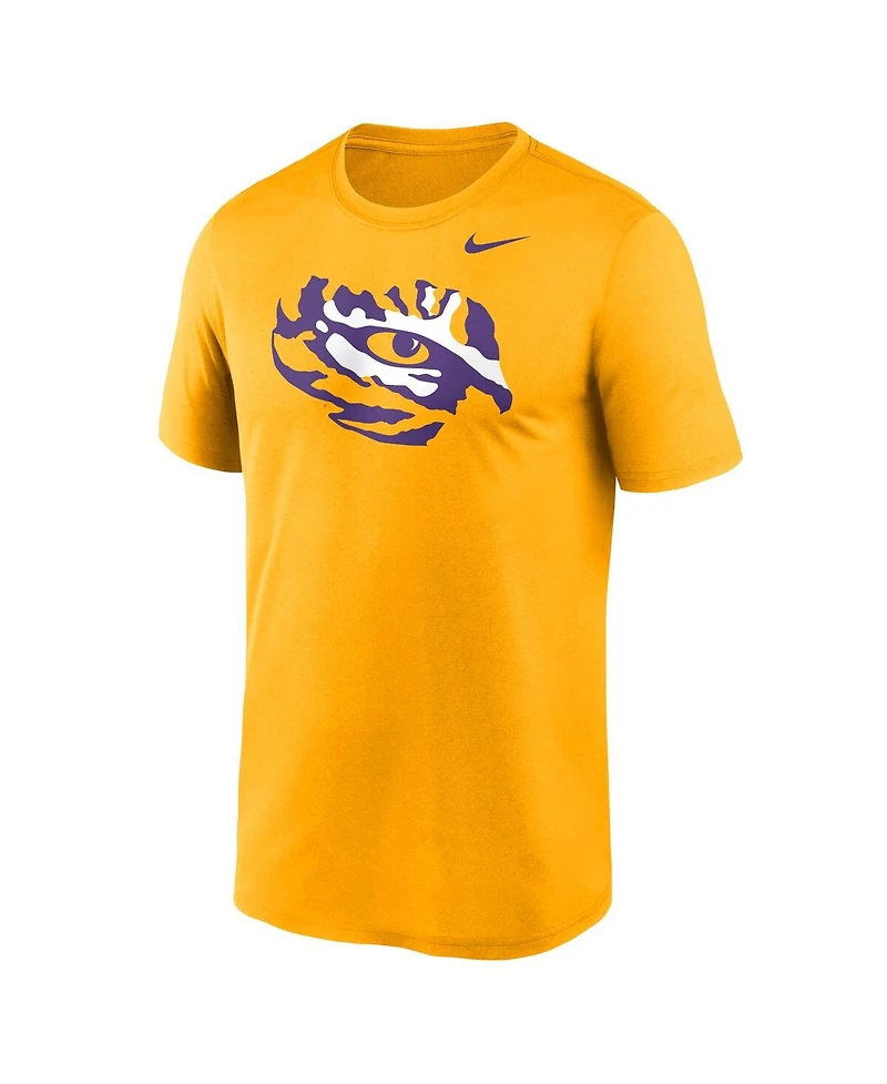 Nike Men's Gold Lsu Tigers Primetime Legend Alternate Logo T-Shirt