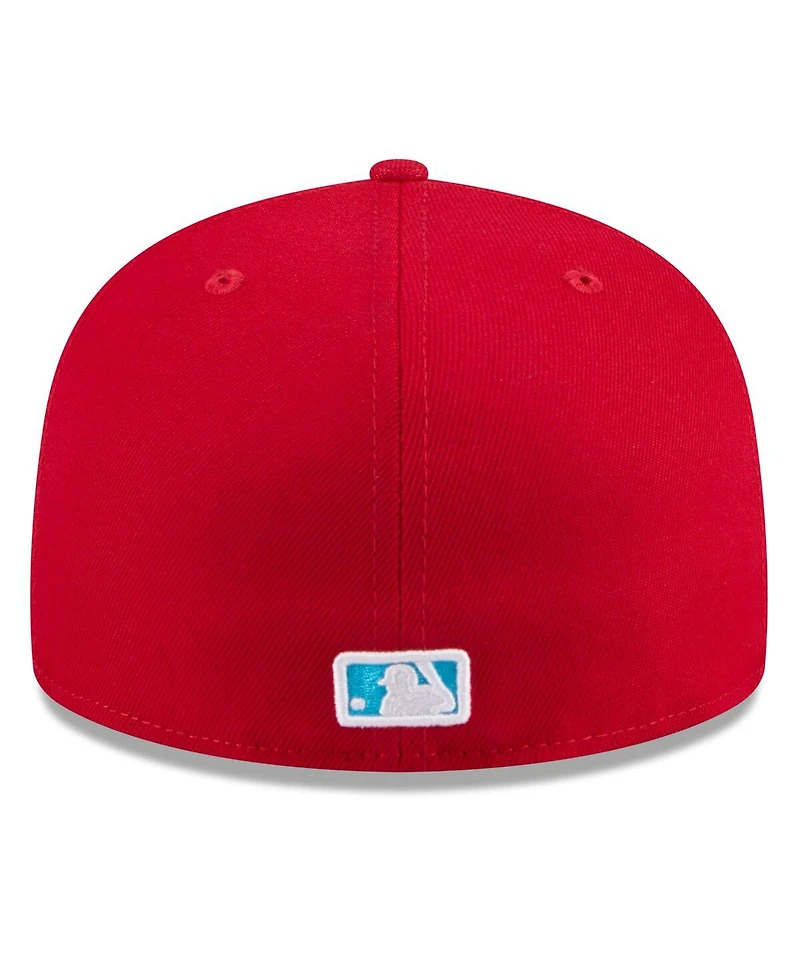 New Era Men's Red Washington Nationals 2024 Father's Day 59FIFTY Fitted Hat
