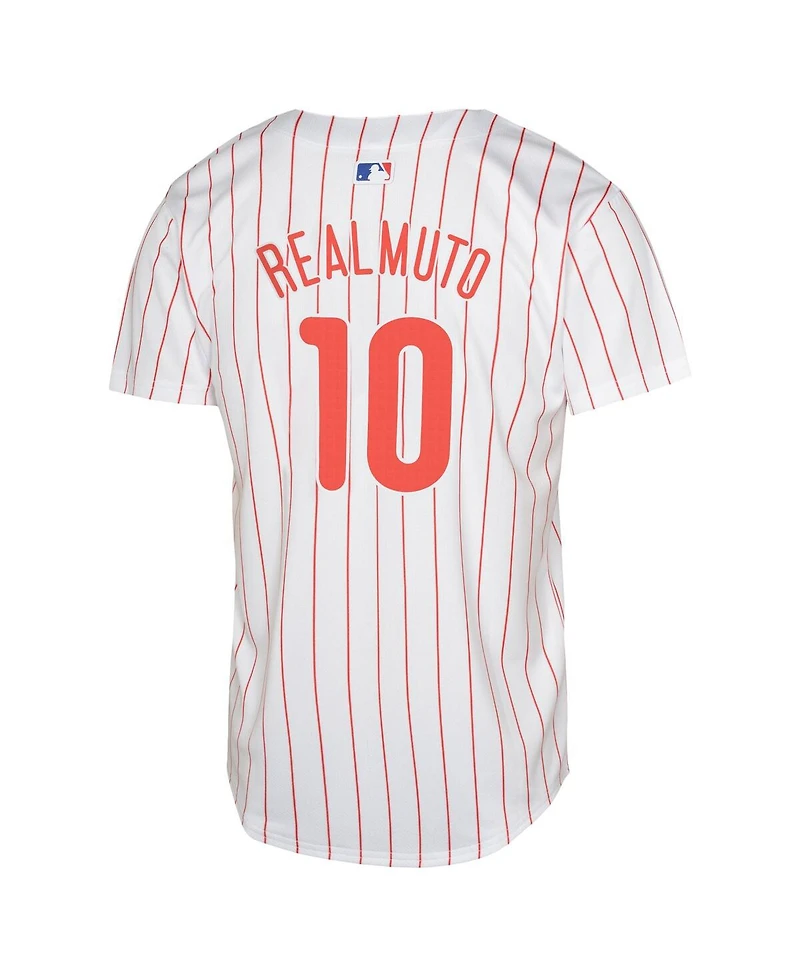 Nike Big Boy's and Girl's J.t. Realmuto White Philadelphia Phillies Home Limited Jersey