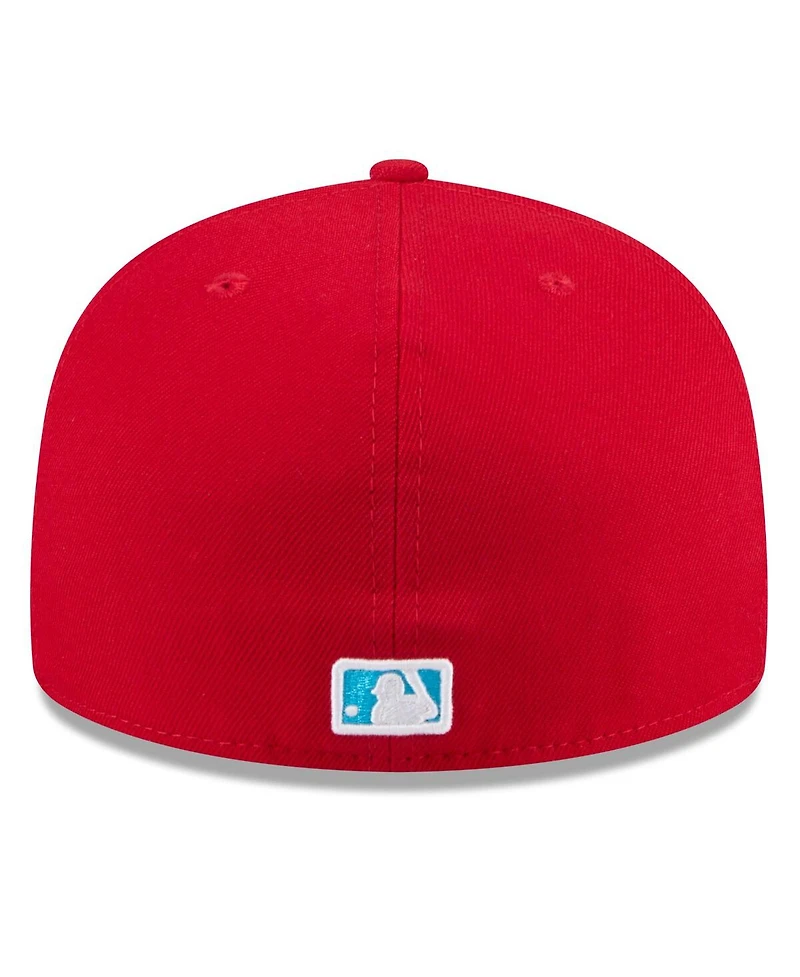 New Era Men's Red Cincinnati Reds 2024 Father's Day 59FIFTY Fitted Hat