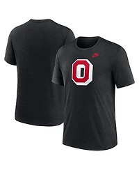 Nike Men's Ohio State Buckeyes Blitz Evergreen Legacy Primary Tri-Blend T-Shirt