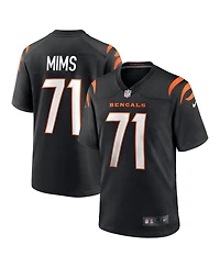 Nike Men's Amarius Mims Black Cincinnati Bengals 2024 Nfl Draft First Round Pick Player Game Jersey