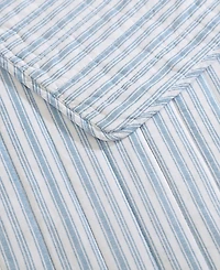Nautica Coleridge Stripe Reversible 3 Piece Quilt Set