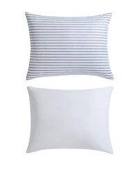 Closeout! Nautica Windsor Seersucker 3 Piece Comforter Set, King