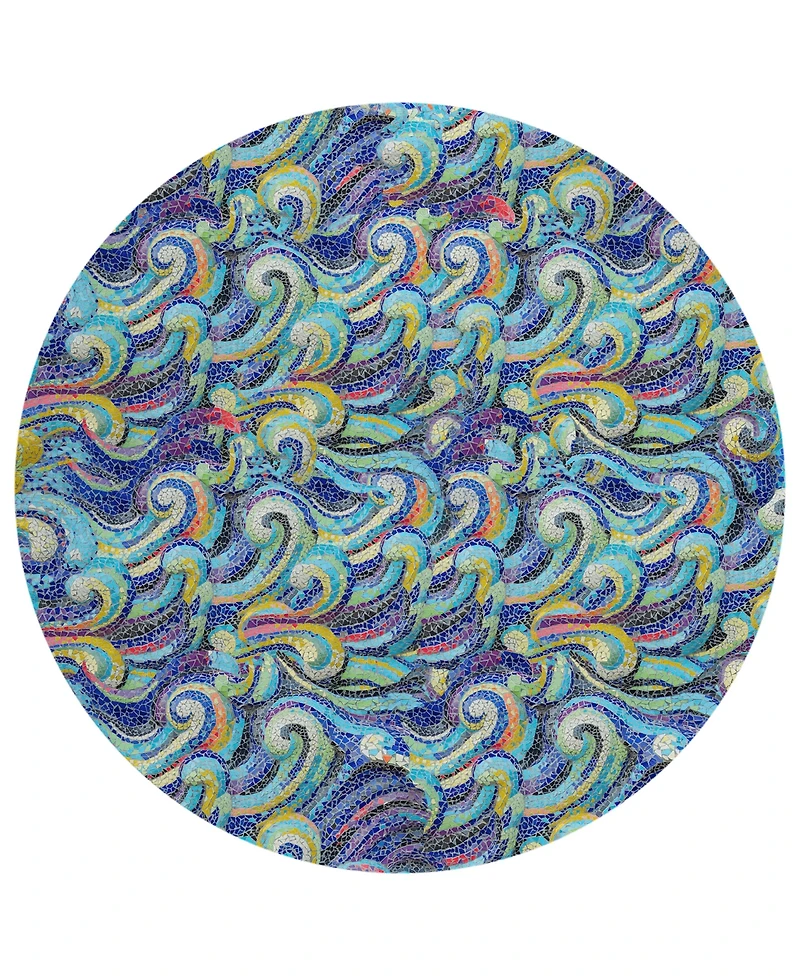 Dalyn Seabreeze Washable SZ14 8'x8' Round Area Rug