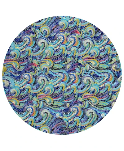 Dalyn Seabreeze Washable SZ14 8'x8' Round Area Rug