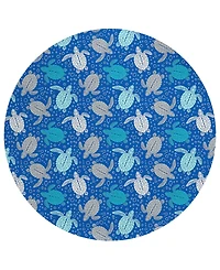Dalyn Seabreeze Washable SZ13 8'x8' Round Area Rug