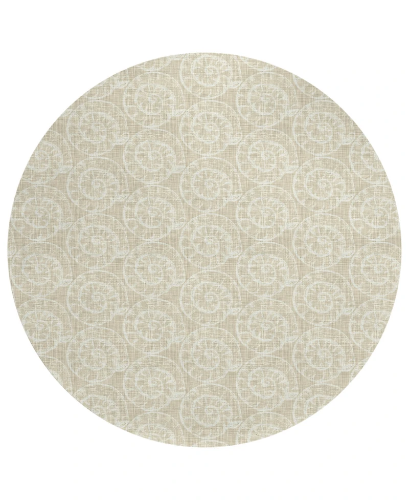 Dalyn Seabreeze Washable SZ11 8'x8' Round Area Rug