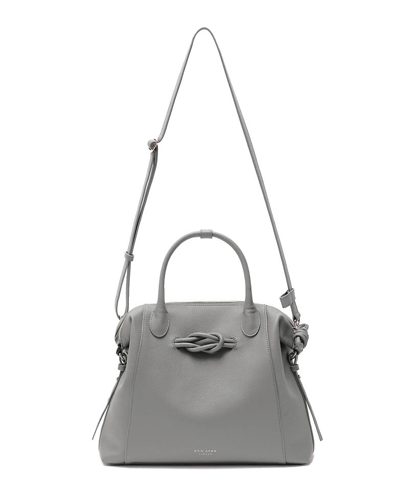 Esin Akan Wimbledon Large Leather Backpack Tote