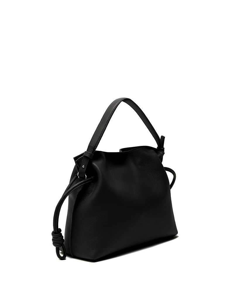 Esin Akan Midi Emma Leather Top Handle Crossbody Bag