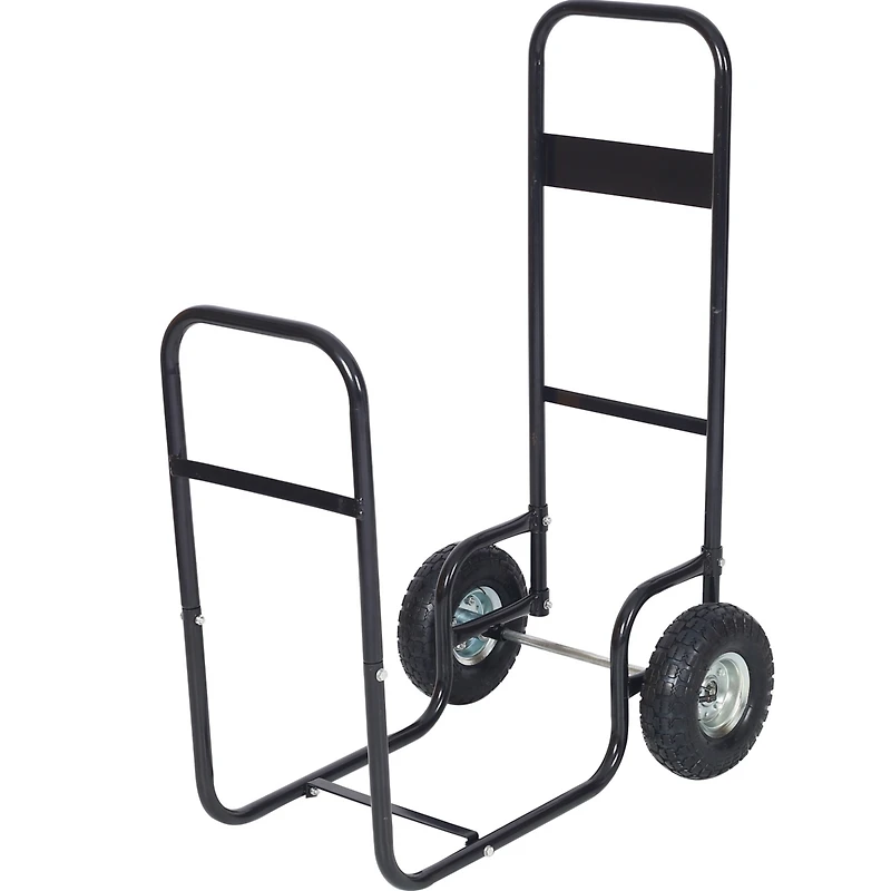 Streamdale Furniture Multipurpose Firewood & Heavy-Duty Cart with 200lb Capacity