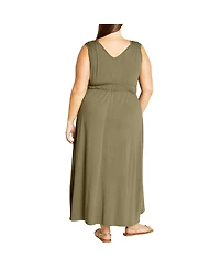 City Chic Plus Lani Maxi Dress