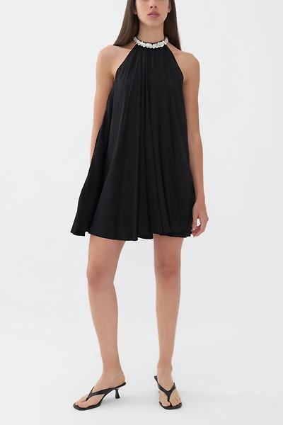 Nocturne Women's Halter Neck Mini Dress