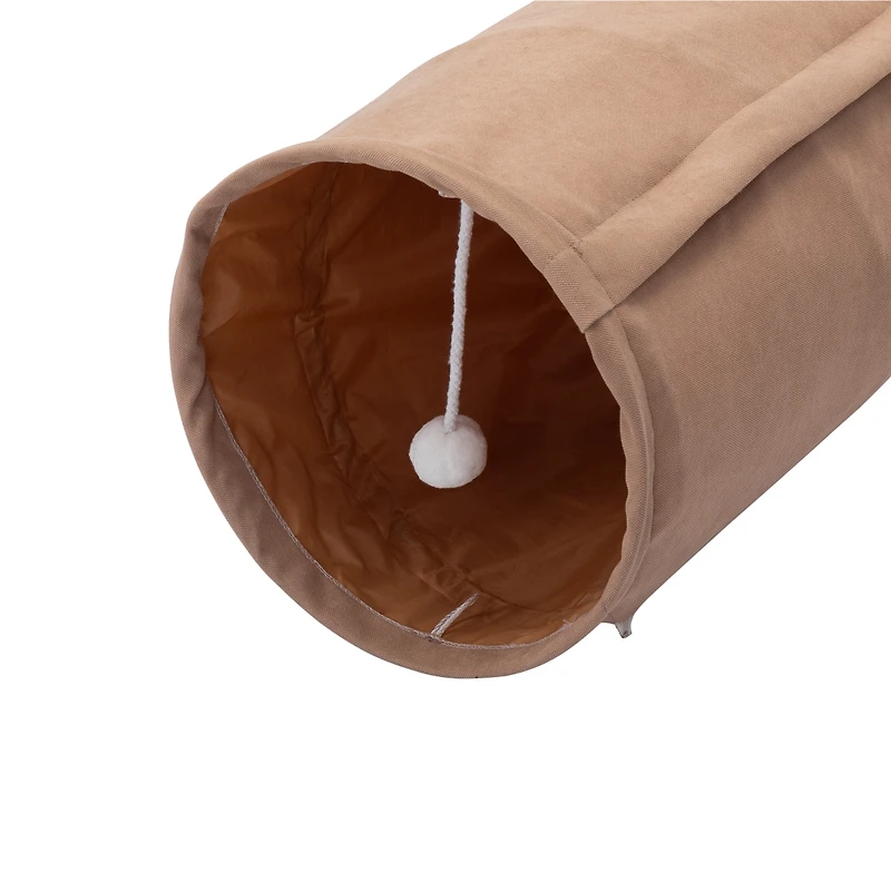 Streamdale Interactive Cat Tunnel with Hideaway, Scratch-Resistant & Washable