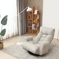 Streamdale Adjustable Gaming Lounger Chair, 360 Rotation