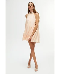 Nocturne Women's Halter Neck Mini Dress