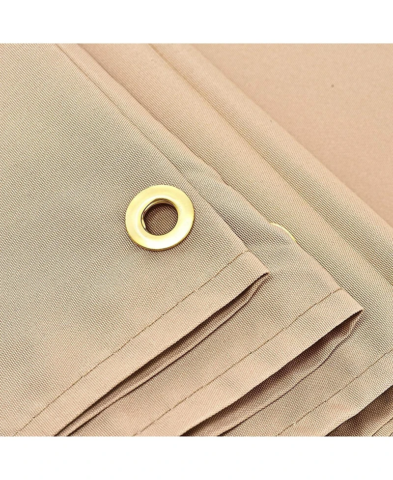 Slickblue Outdoor Canopy Shade Cover with Copper Grommets & 4 Straps