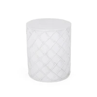 Streamdale Nautical Modern Portable Concrete Side Table