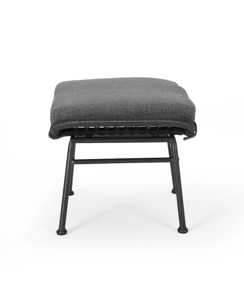 Streamdale Boho Rattan Ottoman Set Comfort & Style Outdoors