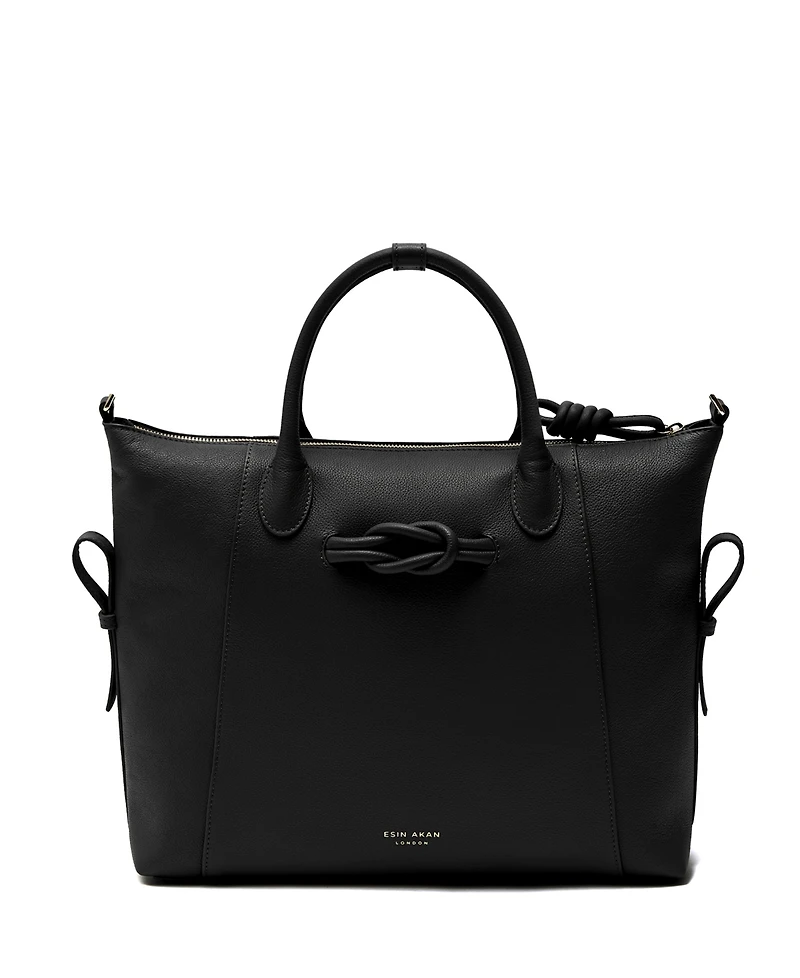 Esin Akan Wimbledon Large Leather Backpack Tote