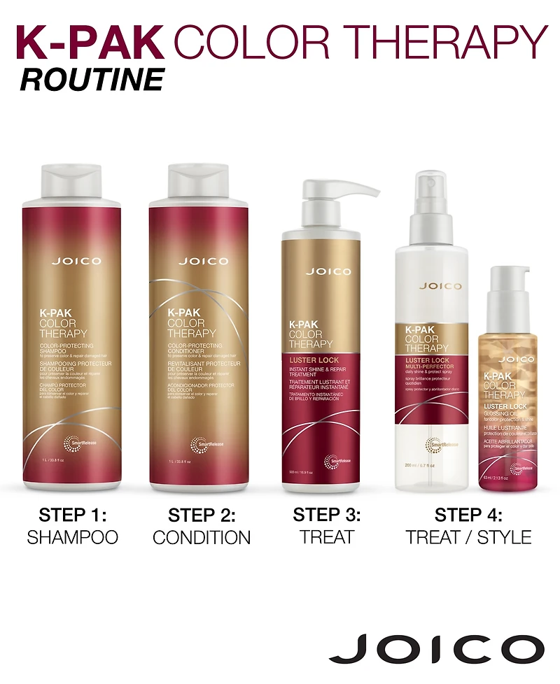 Joico K-pak Color Therapy Color-Protecting Shampoo, 33.8 oz.