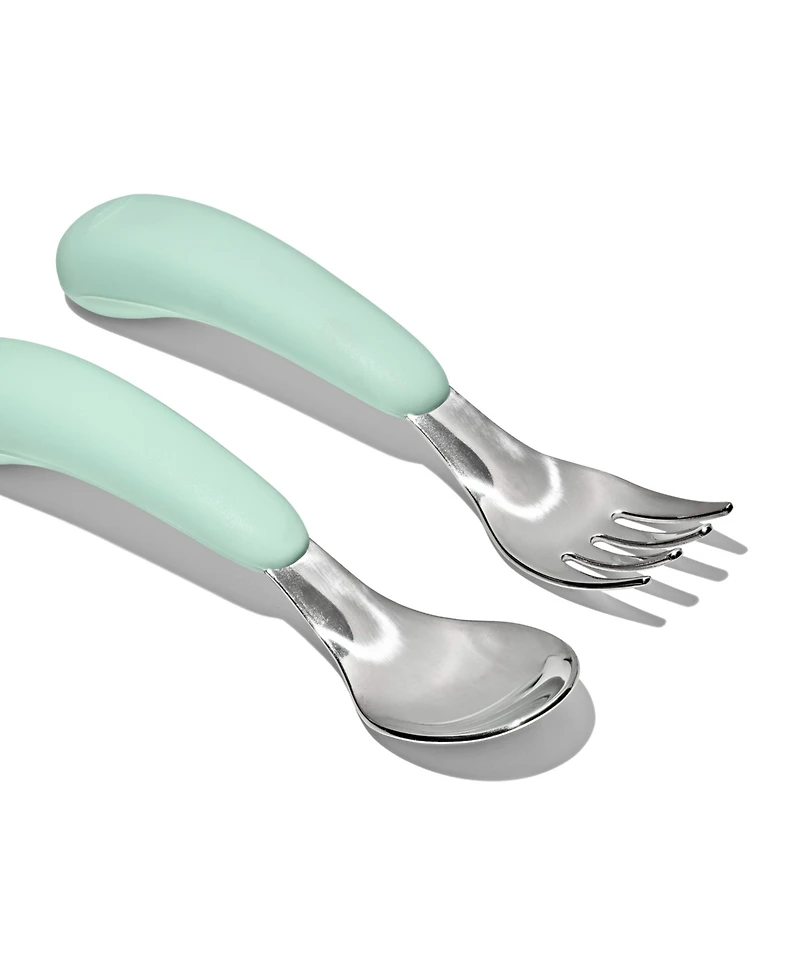Oxo Tot On-The-Go 2 Pc Fork and Spoon Set