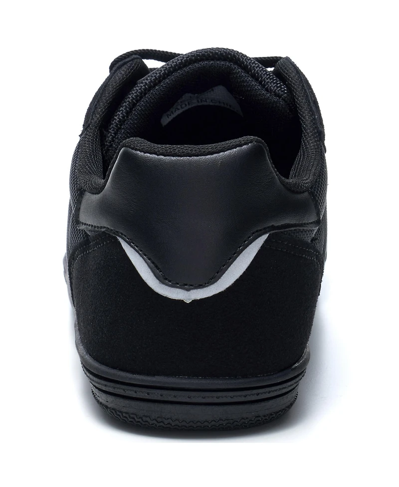 Alpine Swiss Men's Liam Fashion Sneakers Suede Trim Low Top Lace Up Tennis Shoes