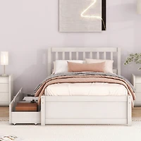 Streamdale Modern Twin Platform Bed with Storage