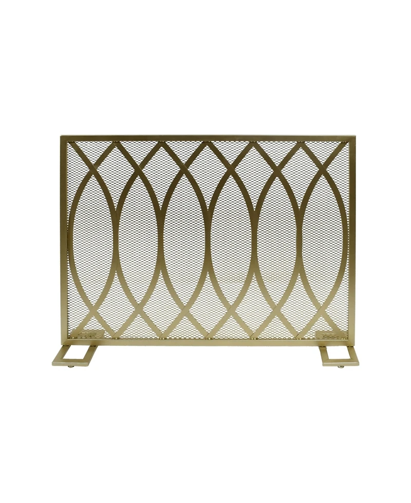 Streamdale Gold Overlap Fire Screen