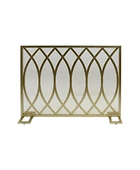 Streamdale Gold Overlap Fire Screen