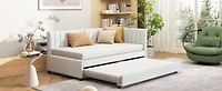 Streamdale Twin Upholstered Daybed with Trundle