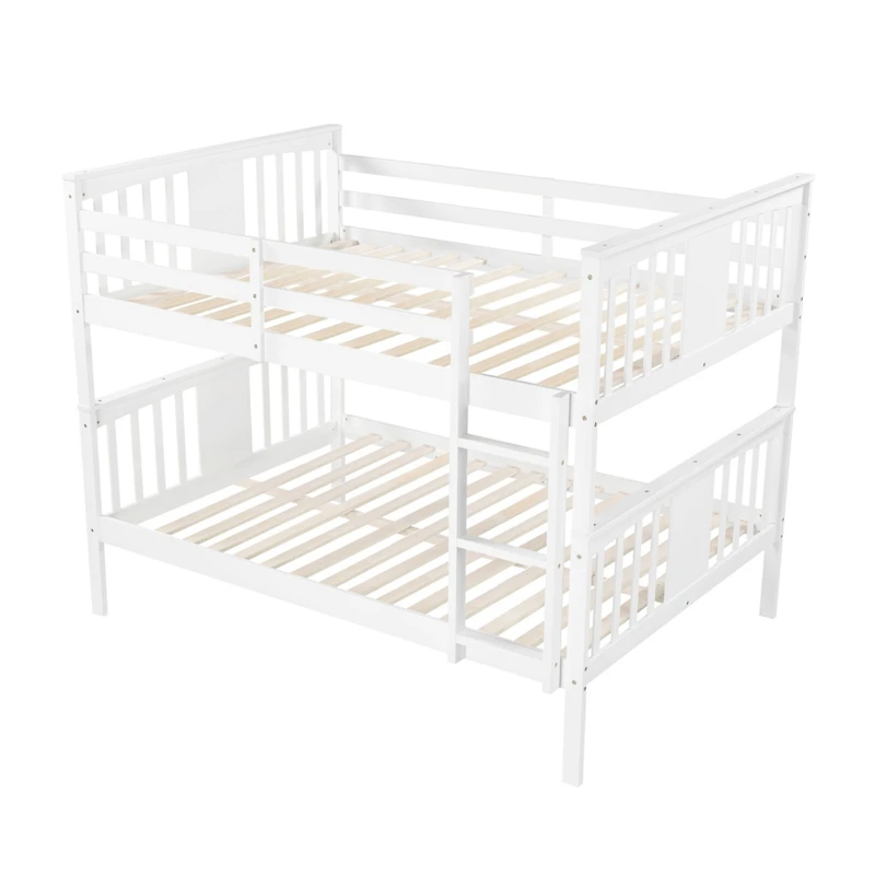 Streamdale Full Over Bunk Bed With Ladder For Bedroom, Guest Room Furniture