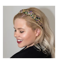 Women s All That Glitters Headband - Mardi Gras Inspired