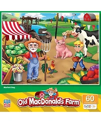 Masterpieces Old MacDonald's Farm - Market Day 60 Piece Jigsaw Puzzle