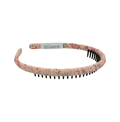 Women s Thin Floral Headband - Pink