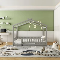 Streamdale Wood Bed Frame Kids Teens Girls Boys