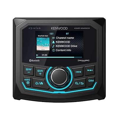 Kenwood 2.7 inch Lcd Digital Media Receiver with Bluetooth