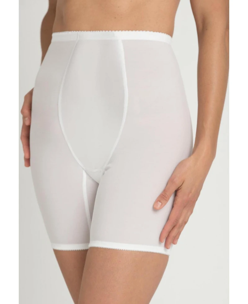 Secret Solutions Plus High-Waist Power Mesh Long Leg Shaper