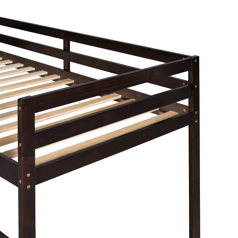 Streamdale Loft Bed With Slide, Multifunctional Design, Twin