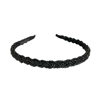 Women s Headband - Black Rush