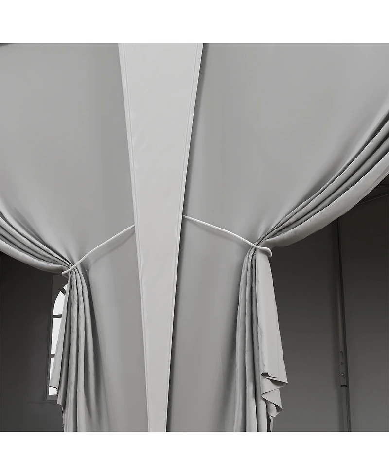 Ez Pop-Up Canopy Tent Spacious 16x16' with Adjustable Height and Included Carry Bag