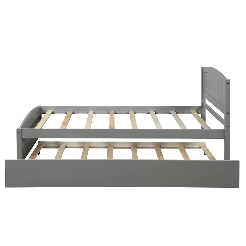 Streamdale Twin Platform Bed With Trundle