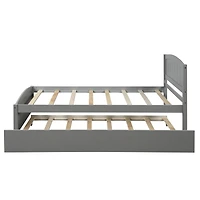 Streamdale Twin Platform Bed With Trundle