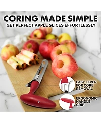 Zulay Kitchen 2 Pack Premium Apple Corer Tool