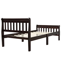 Streamdale Twin Platform Bed Frame with Headboard and Footboard