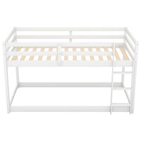Streamdale Twin Over Floor Bunk Bed With Ladder
